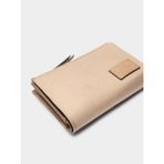 Parfois Teknik Kumaş Efektli Bozuk Para Cüzdanı - Taupe - Standart