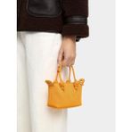 Parfois Yumuşak Dokulu Mini Tote Çanta - Standart - Turuncu