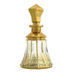 Parfüm Esans Cam Şişesi Gold Boş Esans Cam Şişesi Dekorotif Vitrin Şişesi 150 Ml. X003-150ML-2
