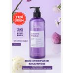 Parfüm Etkili Besleyici ve Nemlendirici Şampuan KUNDAL Rich Perfume Shampoo 500ml (White Musk)
