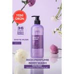 Parfüm Etkili Besleyici ve Nemlendirici Vücut Yıkama Jeli Kundal Rich Perfume Body Wash 500ML (White Musk) - 500 ml