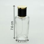 PARFÜM ŞİŞESİ 50 ML 5 ADET KONİK SİLİNDİR ŞİŞE KOLAY KAPAMA