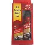 Pariles 4 Adet Gojo 2'li Araç Bakım Seti( Torpido Sütü+Sünger)