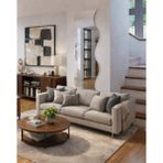 Parıltı Ayna Salon Duvar Aynası - Kahverengi - 150 x 55