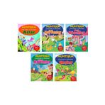 Parıltı Yayıncılık Muhteşem Çıkartmalar Ve Aktiviteler Serisi 5 Kitap /okul Öncesi/ Set /çıkartma - Etkinlik - Bulmaca