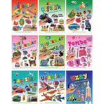 Parıltı Yayınları Çıkartma ve Aktivite Kitabı Serisi - 4+ Yaş - Okul Öncesi - 9 Kitap - Set -çıkartma - Etkinlik - Aktivite