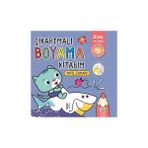Parıltı Yayınları Çıkartmalı Boyama Kitabım - Tatil Zamanı