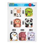 Parıltı Yayınları Hayvanları Tanıyalım Koyun - Kurbağa- Maymun - Panda - Penguen - Su Aygırı - Tavşan Bez ÇAnta