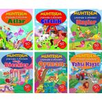 Parıltı Yayınları Muhteşem Çıkartmalar ve Aktiviteler Serisi 6 Kitap - 3+ Yaş - Okul Öncesi - 6 Kitap - Set - Çıkartma - Etkinlik - Bulmaca