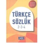 Parıltı Yayınları Türkçe Sözlük 2-3-4. Sınıf