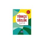 Parıltı Yayınları Türkçe Sözlük 5-6-7-8 Anonim Yazar Ciltsiz Normal Boy 495 Sayfa