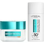 Paris Bright Reveal Koyu Karşıtı, Cilt Tonu Eşitleyici Spf50 Nemlendirici Niasinamid 50Ml & Spf 50+ Koyu Karşıtı Fluid Günlük Yüz Güneş Kremi 50Ml Cilt Bakım Seti