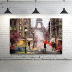 Paris Eyfel Kulesi Kanvas Tablo