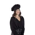 paris in paris Aşçı-chef Şapkası siyah