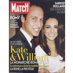 PARIS MATCH N°3292 21 JUIN 2012 THIERRY ROLAND/ KATE&WILLIAM/ SEGOLENE ROYAL & TRIERWEILER/ SIMON BAKER/GUERRE DES DRONES/ GAD LEMALEH/ OPIUM/ EMMANUELLE BEART/ GRECE SAMARAS/ LEILA BEN ALI/ JOHNNY