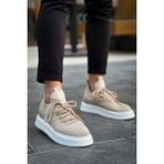 paris store MN2408 - Tbt Fusion Erkek Spor Ayakkabı Krem - Renkli