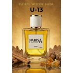 parisa U-13 Mafra Paris Edp 50 ml - Beyaz Çiçek & Misk Notalı Odunsu Çiçeksi Unisex Parfüm PRSU13