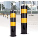 park direkleri, Beton Park Direkleri - Araba Yolları için Güvenlik Direkleri, Yansıtıcı Bant Bariyerleri, Endüstriyel, Ticari ve Özel Kullanım için Metal Direkler (2X 55cm)