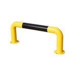Park Korkulukları, Ağır Hizmet U Şekilli Korkuluk - Park ve Garaj Konumlandırması için Çelik Tekerlek Durdurucu, Araba Yolları ve Dış Mekan Kullanımı için İdeal (80x30x0.15cm)