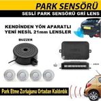 Park Sensörü 4 Sensörlü Sesli Gri Gözlü 0015903