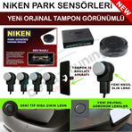 Park Sensörü Arka Sesli Lens Görünümlü Yeni Nesil Lens Siyah