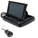 Park Sensörü Kamera+Lcd Ekran 4,3" Katlanır (1 Ad )