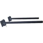 Park Trafik Katlanır Duvar Tipi Çamaşır Kurutma Askısı 50 cm Metal Balkon Askılığı Yer Tasarruflu Pimli Çamaşır Askılığı