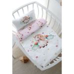 Park Yatak Nevresim Takımı (80x120) - For Baby Serisi - Gökkuşaklı Unicorn
