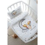 Park Yatak Nevresim Takımı (80x120) - Pure Baby Serisi - Ayda Uyuyan Ördek