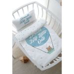 Park Yatak Nevresim Takımı (80x120) - Pure Baby Serisi - Bear Dream