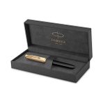 Parker Dolma Kalem Deluxe Siyah Gt 18K F Uç 51 2123511 - YOk
