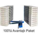 Parker Dolma Kalem Kartuşu Quink Yıkanabilir Mavi (100’LÜ Paket) 1950383 - 100 Adet