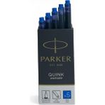 Parker Dolma Kalem Kartuşu Quink Yıkanabilir Mavi (5’li Paket) 1950383 - 5 Adet - Siyah