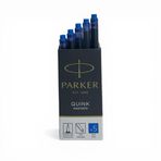 Parker Dolma Kalem Kartuşu Quink Yıkanabilir Mavi (5’li Paket) 1950383