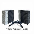 Parker Dolma Kalem Kartuşu Quink Yıkanabilir Siyah (100’lü Paket) 1950382