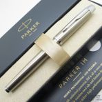 Parker IM Metal Brushed CT İsme Özel Dolma Kalem