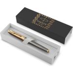 Parker Im Premium Prestij Arrow Gri Gt Dolma Kalem, M Uç - Altın - Sarı