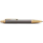 Parker Im Premium Prestij Arrow Gri Gt Tükenmez Kalem - Altın - Sarı