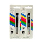 PARKER Jel Kalem Refill Plastik gövde 2'li Blister 2 Adet M uç Siyah