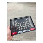 Parker Otomotiv A.Ş 3D Kabartmalı TÜRKİYEM Yazılı Motor Plakalık – Premium Kalite Motor Çerçevesi