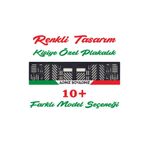 Parker Otomotiv Kişiye Özel isimli Plakalık 2 Adet Renkli Zemin isme özel plakalık