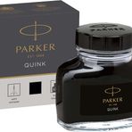 Parker Quink 1950375 Siyah Şişe Mürekkep