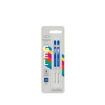 Parker Refill 2'li Mürekkep M Uç Mavi Jel Kalem