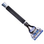 Parker Tıraş Makinesi, 5 Bıçaklı Siyah Saplı Tıraş Makinesi, 1 Gillette Fusion Bıçak Dahil