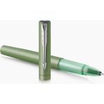 Parker Vector Xl Tükenmez Kalem | Pirinç Üzerine Metalik Yeşil Lake | Siyah Mürekkep Doldurmalı Ince - Standart
