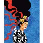 Parla Canvas Modern Kadın Boyama Seti Rulo 50x65 cm Renkli Sayılarla Boyama Seti Duvar Sticker