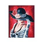 Parla Canvas Şapkamda Bir Güzel Rulo 100x140 cm Renkli Sayılarla Boyama Seti Duvar Sticker
