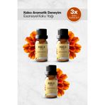 Parla Concept Çamaşır Yün Kurutma Topu Koku Seti - 10 ml - 3 Adet Amber Romantik - Esansiyel Uçucu Yağ