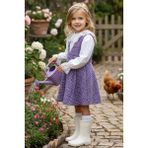 Parla Kids Kız Çocuk Valeria Lila Jile Elbise - 2 - 3 Yaş - Eflatun