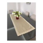 Parla Life Bej Renk Duck Keten Fistolu Runner (özel ölçü ve renk yapılır)